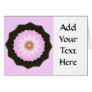 Pink Flower Kaleidoscope Abstract Art Graphic