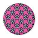 Pink Flower Magnet