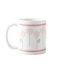 Pink Flower Mug