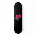 Pink Flower Skateboard Deck