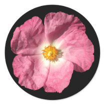 Pink Flower Stickers