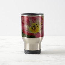 Pink Flower Travel Mug