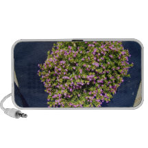 Pink flowering plants speaker