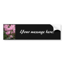 Pink Flowers bumper stickers