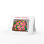 Pink Flowers Cake, HAPPY MOTHER'S DAY Card