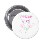 Pink Flowers Flower Girl