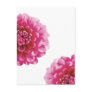 pink flowrs postcards