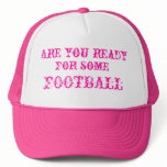 Pink Football Hat