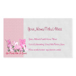 Pink For A Cure Business Cards