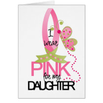 Pink For My Daughter cards