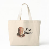 Pink Freud Canvas Bags