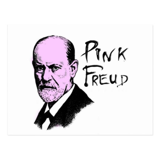 Pink Freud Cartão Postal