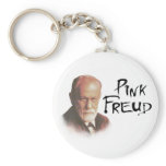 Pink Freud keychains