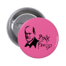 PINK FREUD Psychoanalysis Sound Edition Botones