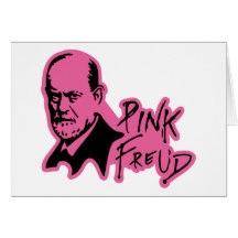 PINK FREUD Psychoanalysis Sound Edition Tarjeton