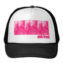 Pink Freud Trucker Hats