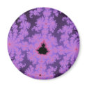 Pink Fronds Magnet