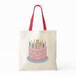 Pink Frosting Bakery-style Birthday Cake Bags