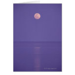Pink Full Moon Card
