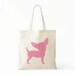 Pink Funny Chihuahua bags