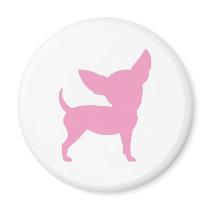 Pink Funny Chihuahua