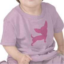 Pink Funny Chihuahua T Shirt