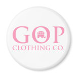 Pink G.O.P. Clothing Company Magnet