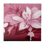 Pink Garden Floral Tiles