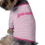 Pink Geektastic pet clothing