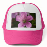Pink Geranium Trucker Hat