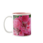 Pink Geranium Petals mugs