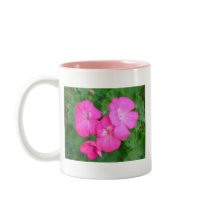 Pink Geraniums Mug