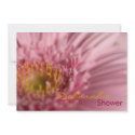 Pink Gerbera • Bridal Shower Invitation