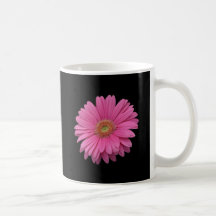Pink Gerbera Daisy Coffee Mugs