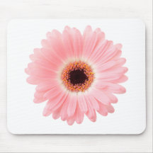 Pink Gerbera Daisy Mouse Mats
