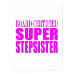 Pink Gifts for Stepsisters : Super Stepsister Post Card