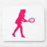 Pink Girl Mouse Pads