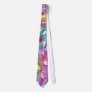 Pink Glass Necktie