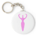 Pink Goddess keychains