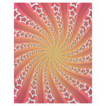 Pink & Gold Star Spiral: flyers