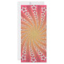 Pink & Gold Star Spiral: Customized Rack Card