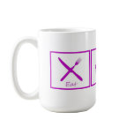Pink golf mug
