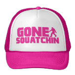 PINK GONE SQUATCHIN Trucker Hat *BEST VERSION*
