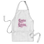 Pink Goth Geek aprons
