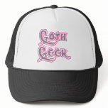 Pink Goth Geek hats