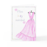 pink gown cards