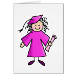 Pink Graduation Thank-You Cards