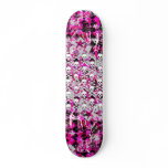 Pink Graffiti Skulls Deck skateboards