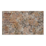 Pink Granite Business Card