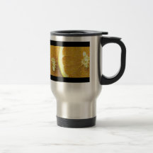 Pink grapefruit coffee mugs